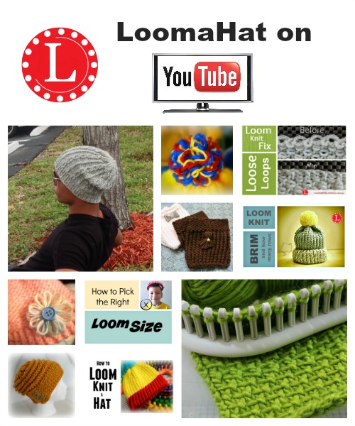 Loom Knitting Pattern for Beginners How to Make a Hat / 11-page  Instructional Book With Video Tutorial by Loomahat 