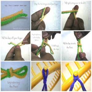 Loom knitting