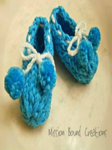 Loom Baby Booties