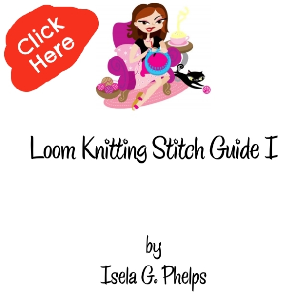 Loom Knitting Primer: A Beginner's Guide to Knitting on a Loom by Isela  Phelps