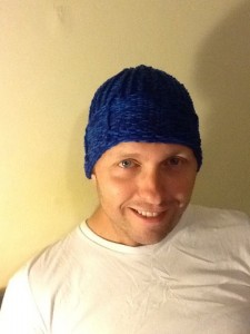 Mens Loom Knit Hat