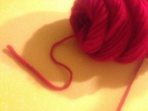 Knit with Two Strands of Yarn as One 