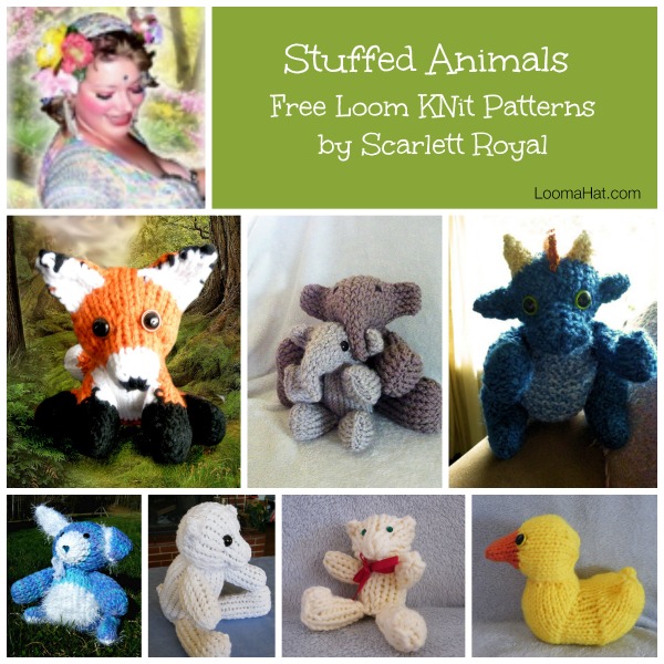 knit stuffed animals pattern