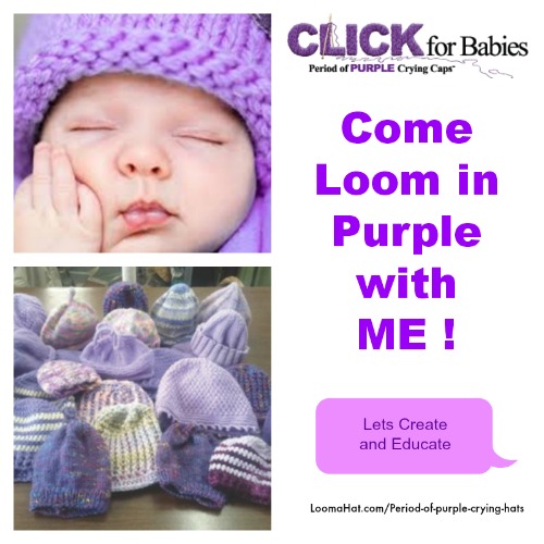 babies purple period