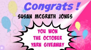 Yarn Giveaway October 2014