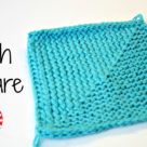 Flag Stitch Square