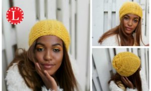 Waffle Rib Stitch Hat