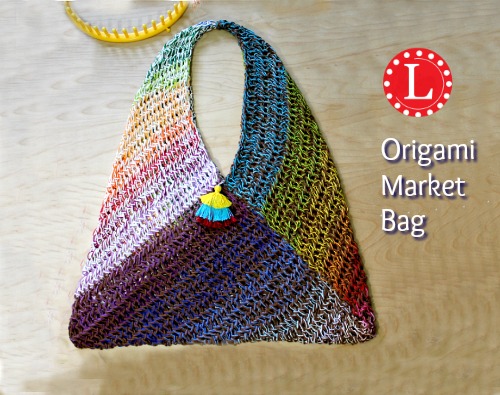 Japanese Origami Market Bag Pattern Video Loomahat Com