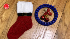 Loom Knit Stocking socks