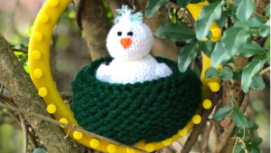 Loom Knit Birds Nest