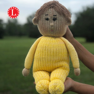 Loom Knit Chubby Doll