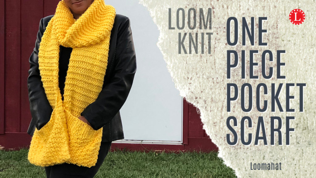 How To Loom Knit A Scarf On A Long Loom (Easy Tutorial!) 