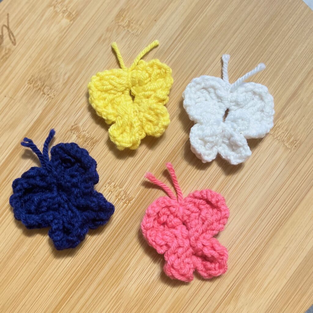 Loom Knit Tiny Butterflies - LoomaHat.com