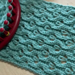 Hourglass Eyelet Stitch Pattern Information and Video