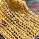 Loom knit stitch wheat and garter stitch copyright loomahat