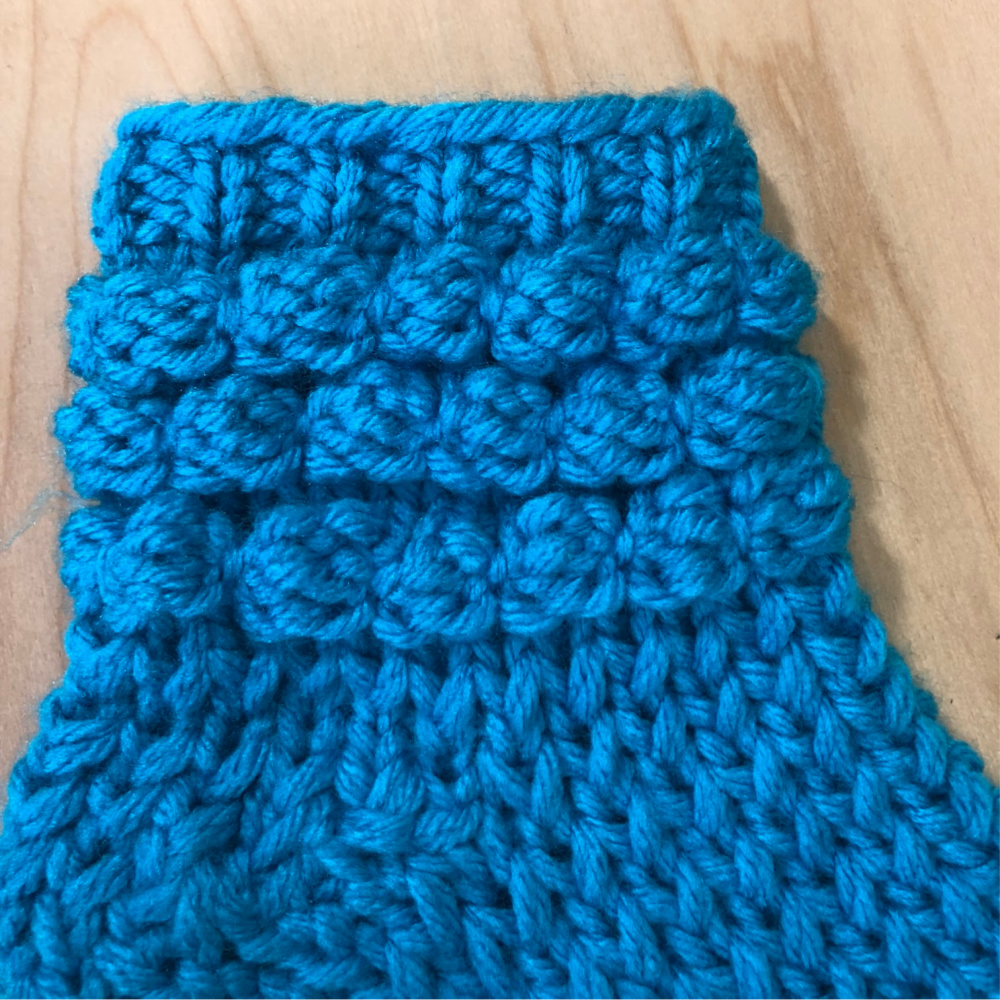 loom knit slipper socks